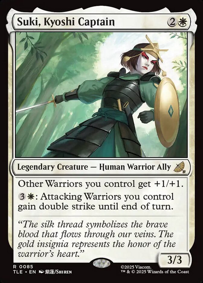 Suki, Kyoshi Captain: Avatar: The Last Airbender Eternal