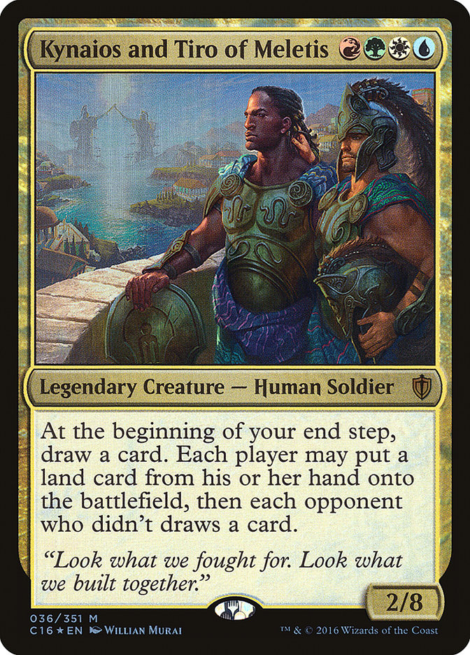 Kynaios and Tiro of Meletis - (Foil): Commander 2016