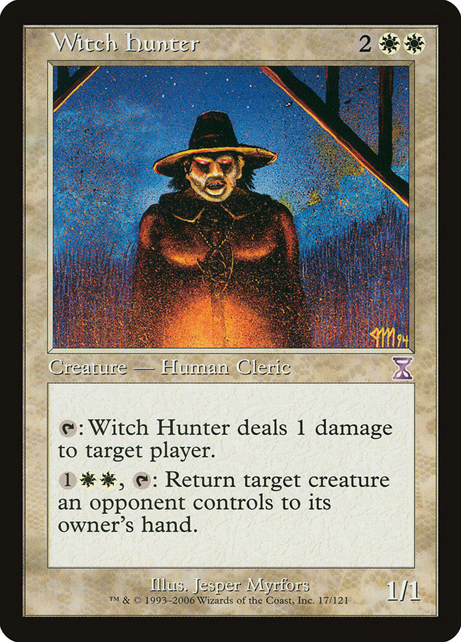 Witch Hunter - (Foil): Time Spiral Timeshifted
