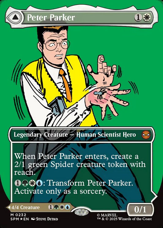 Peter Parker // Amazing Spider-Man (#232) (Borderless) - (Foil): Marvel's Spider-Man