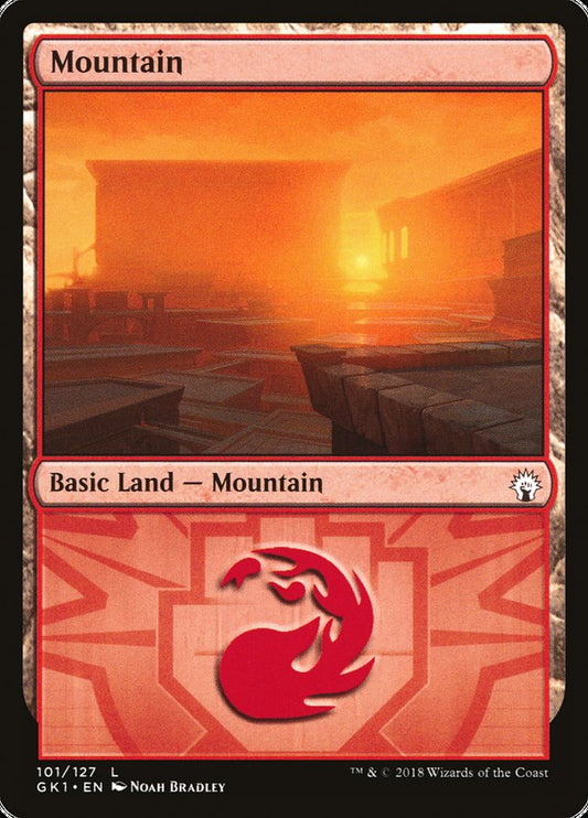 Mountain (#101) (Boros): GRN Guild Kit