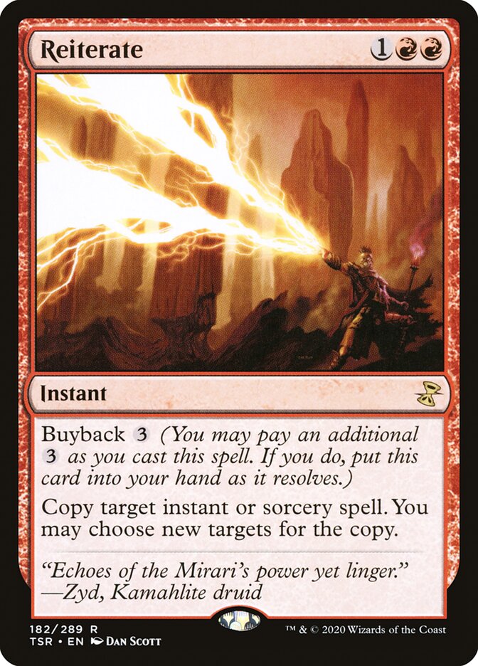 Reiterate - (Foil): Time Spiral Remastered