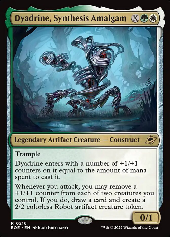 Dyadrine, Synthesis Amalgam - (Foil): Edge of Eternities