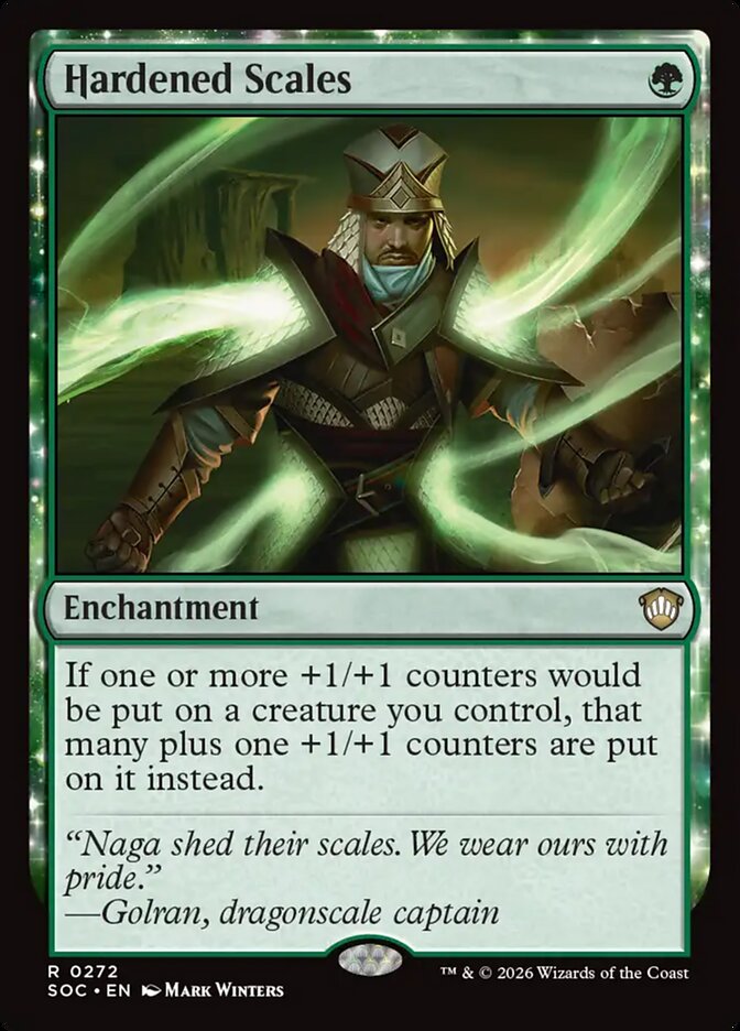 Hardened Scales: Secrets of Strixhaven Commander