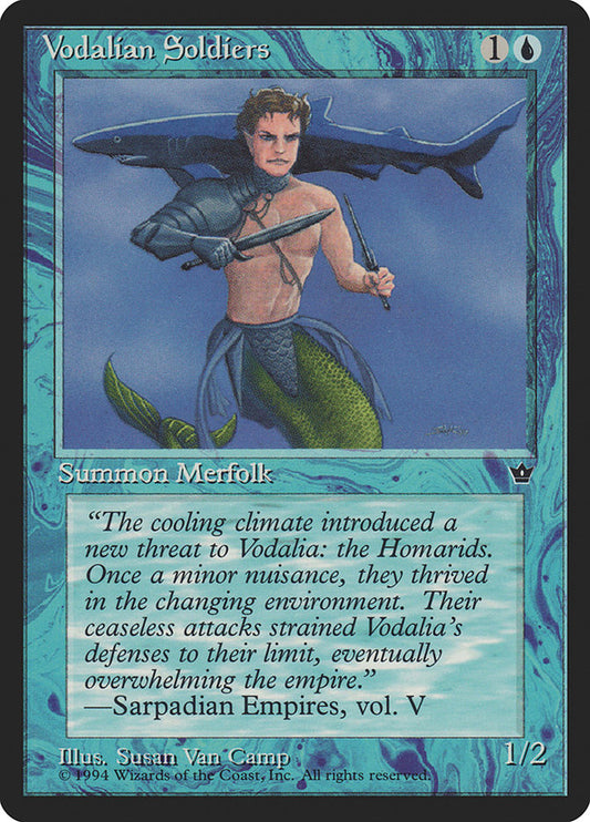 Vodalian Soldiers (Susan Van Camp): Fallen Empires