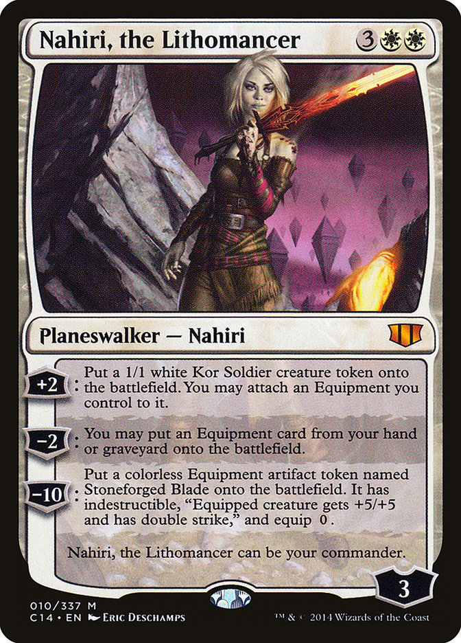 Nahiri, the Lithomancer: Commander 2014