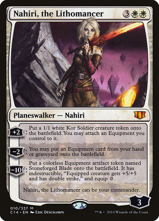Nahiri, the Lithomancer: Commander 2014