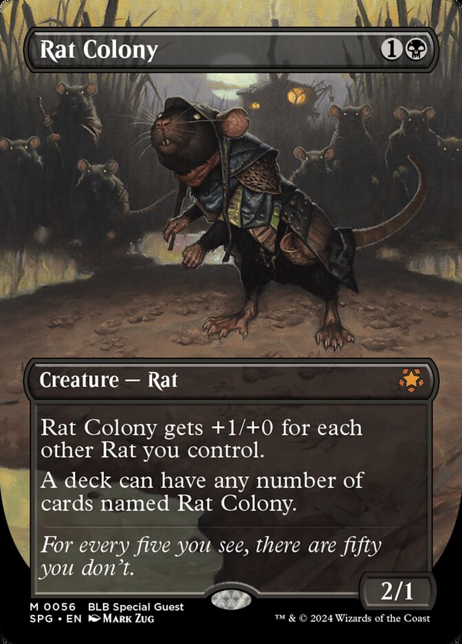 Rat Colony (Borderless) - (Foil): Special Guests