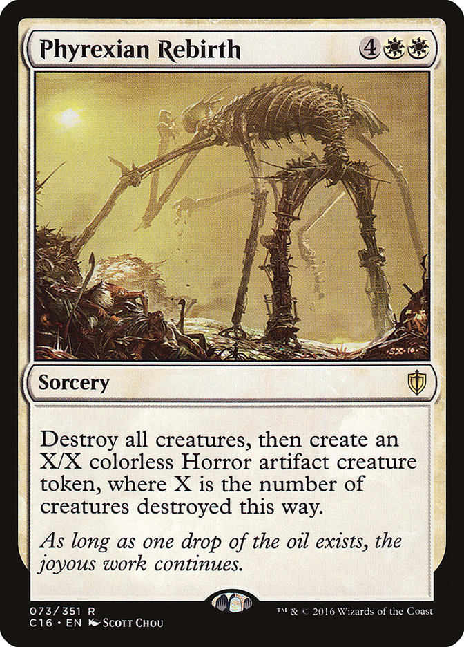 Phyrexian Rebirth: Commander 2016