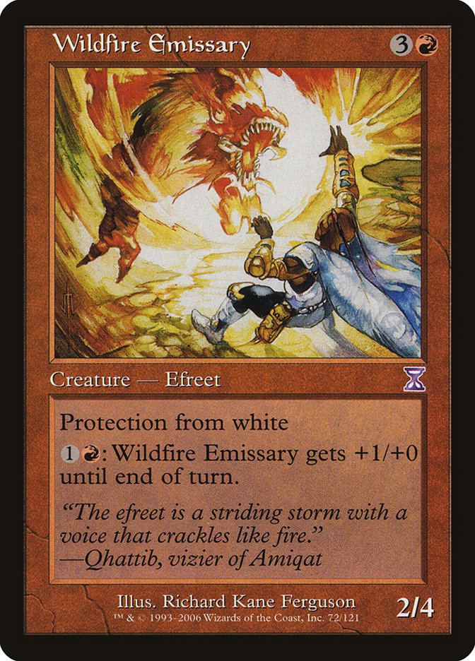 Wildfire Emissary - (Foil): Time Spiral Timeshifted