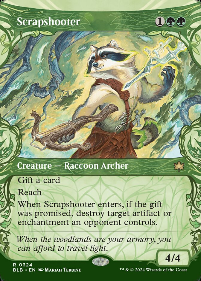 Scrapshooter (Showcase) - (Foil): Bloomburrow