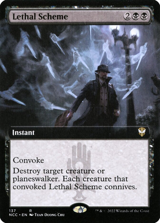 Lethal Scheme (Extended Art): New Capenna Commander