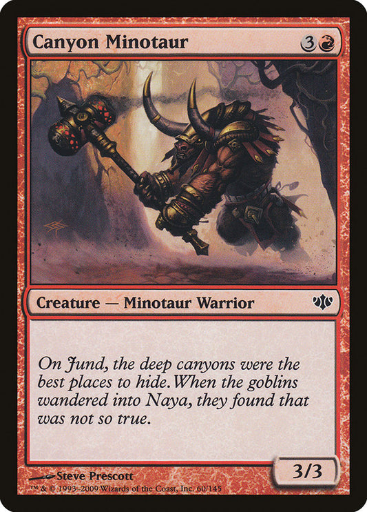 Canyon Minotaur - (Foil): Conflux