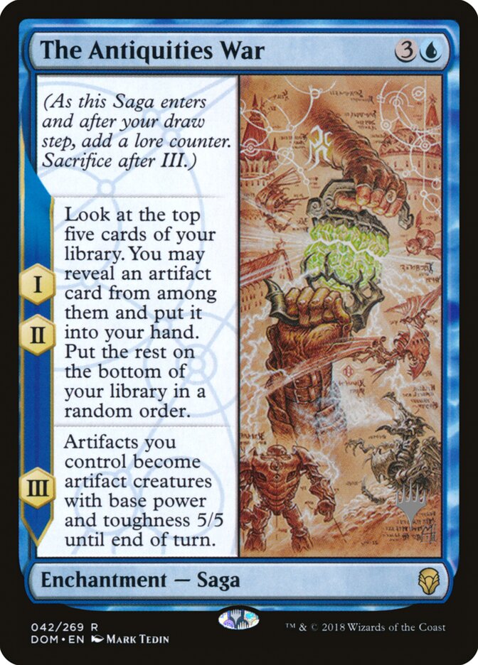 The Antiquities War (Promo Pack) (Dominaria): Dominaria Promos