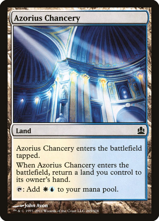Azorius Chancery: Commander 2011