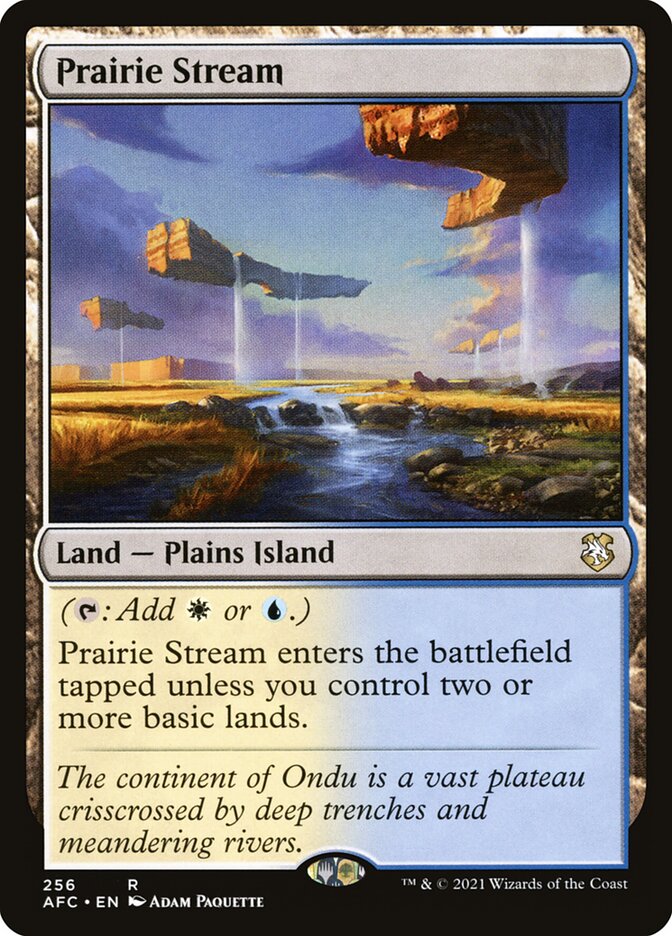 Prairie Stream: Forgotten Realms Commander