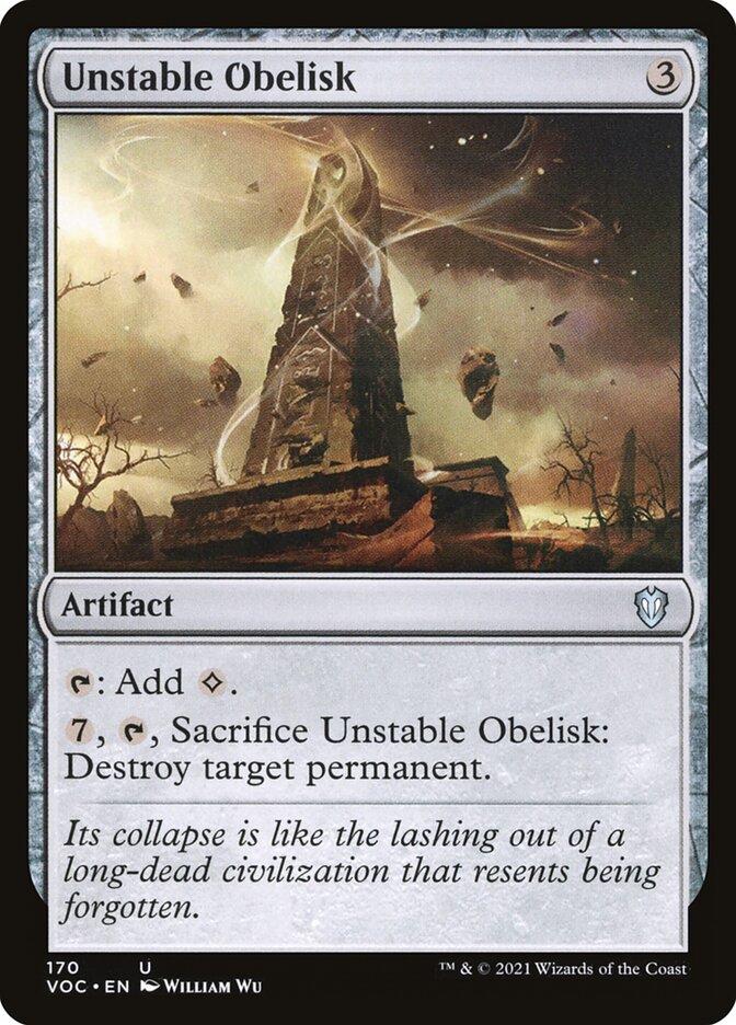 Unstable Obelisk: Crimson Vow Commander
