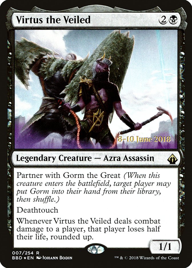 Virtus the Veiled - (Foil): Battlebond Promos