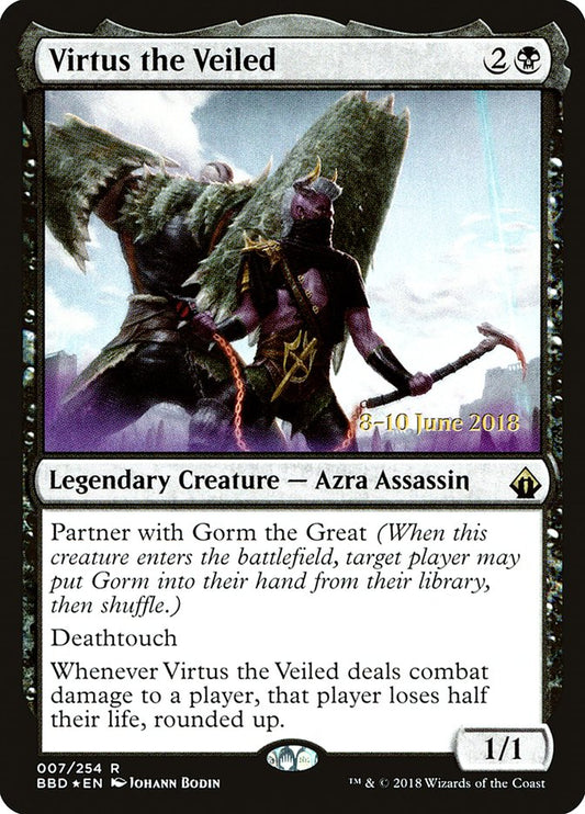 Virtus the Veiled - (Foil): Battlebond Promos