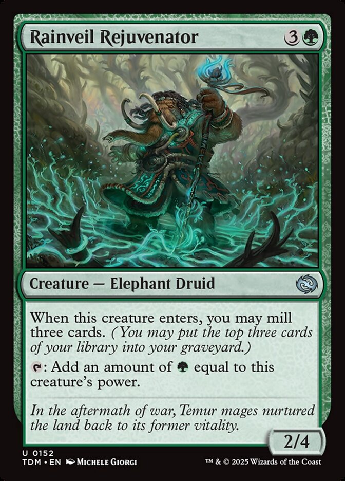 Rainveil Rejuvenator: Tarkir: Dragonstorm