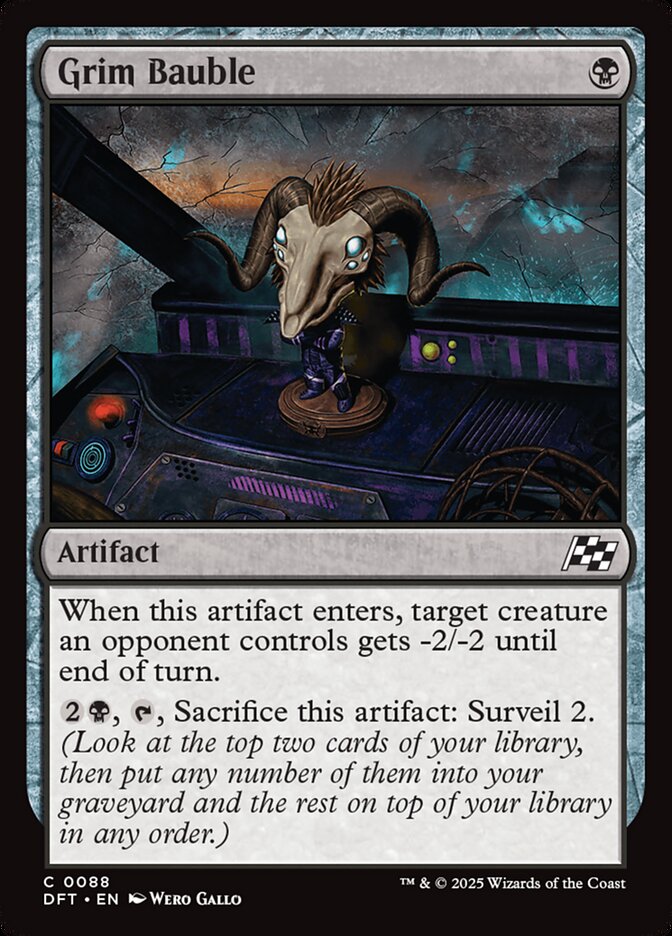Grim Bauble - (Foil): Aetherdrift