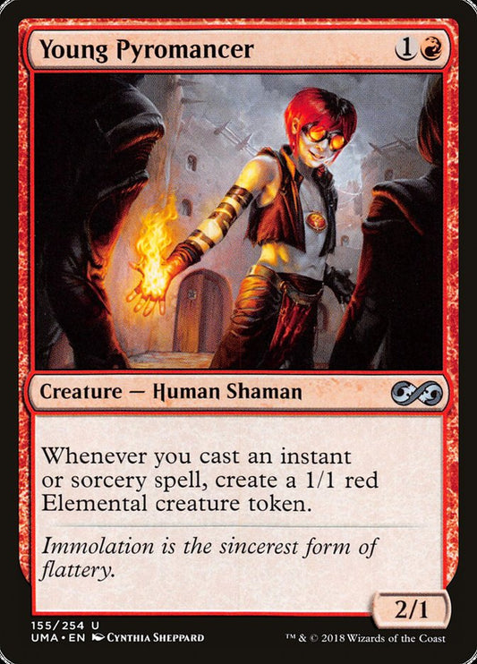 Young Pyromancer - (Foil): Ultimate Masters