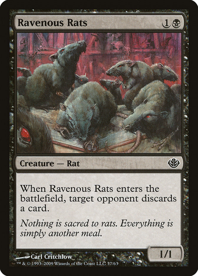 Ravenous Rats: Duel Decks: Garruk vs. Liliana