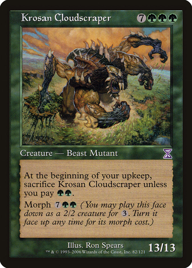 Krosan Cloudscraper - (Foil): Time Spiral Timeshifted
