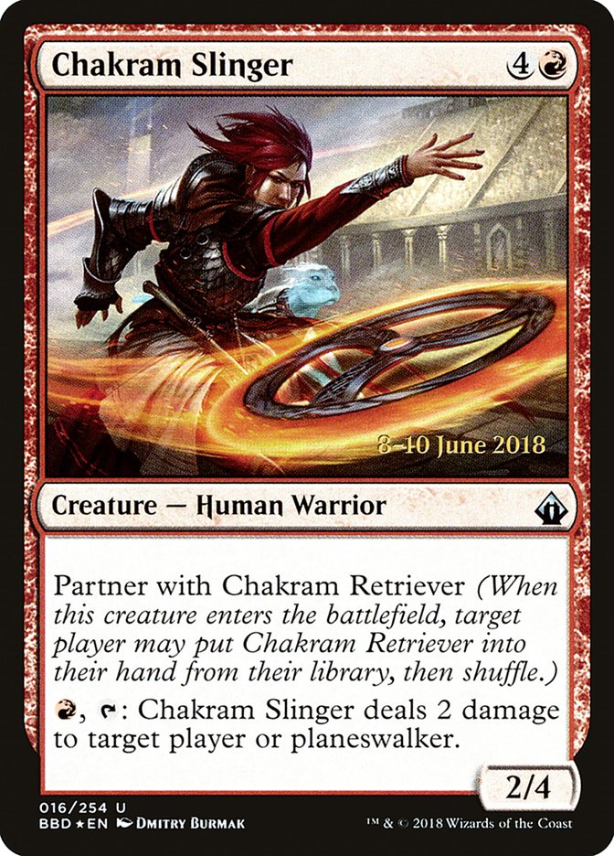 Chakram Slinger - (Foil): Battlebond Promos