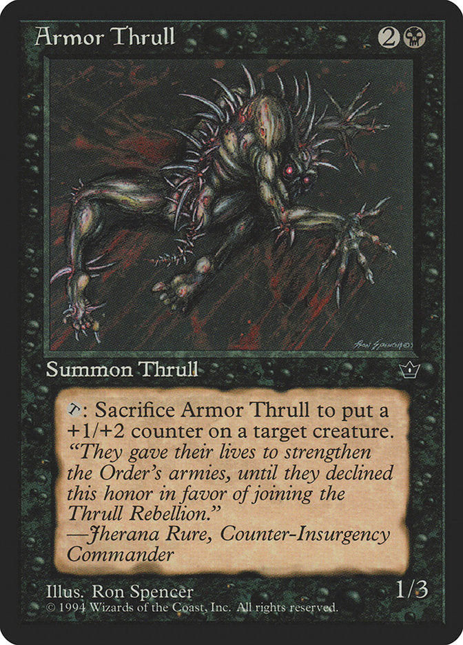 Armor Thrull (Ron Spencer): Fallen Empires