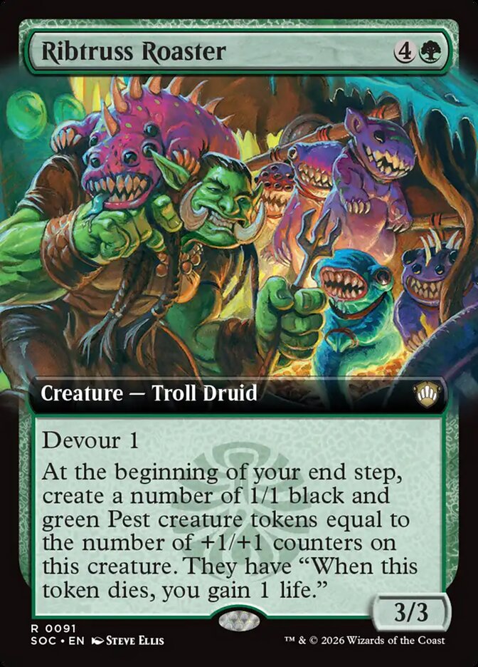 Ribtruss Roaster: Secrets of Strixhaven Commander