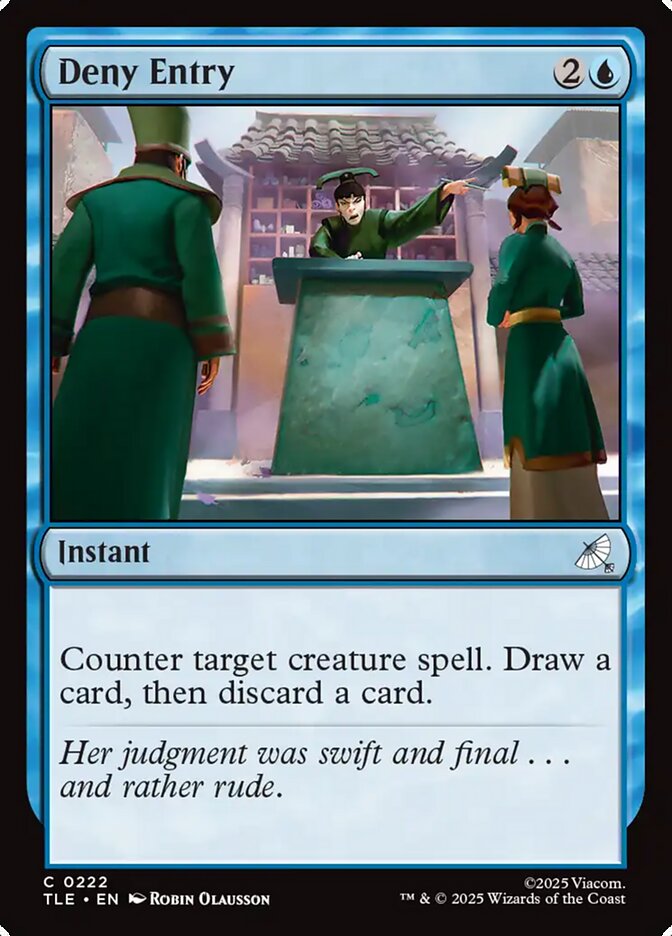 Deny Entry: Avatar: The Last Airbender Eternal