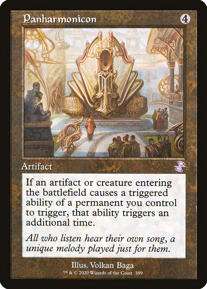 Panharmonicon (Retro Frame) - (Foil): Time Spiral Remastered