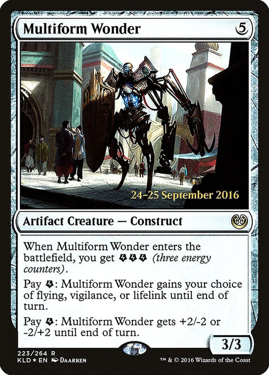 Multiform Wonder (Prerelease) (Kaladesh) - (Foil): Kaladesh Promos