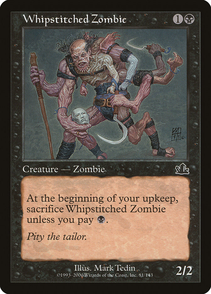 Whipstitched Zombie - (Foil): Prophecy