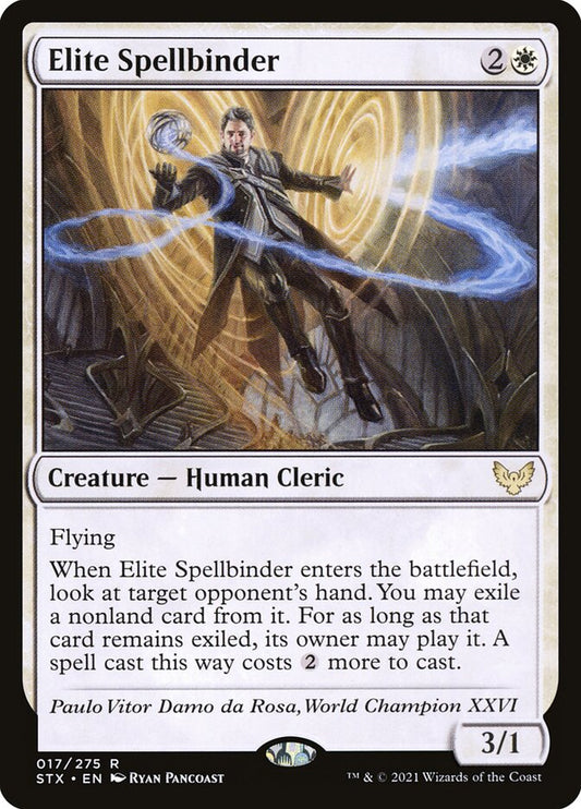 Elite Spellbinder - (Foil): Strixhaven: School of Mages