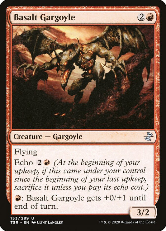 Basalt Gargoyle - (Foil): Time Spiral Remastered