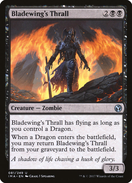 Bladewing's Thrall - (Foil): Iconic Masters