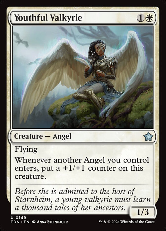 Youthful Valkyrie - (Foil): Foundations