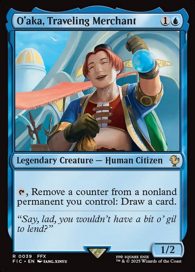 O'aka, Traveling Merchant: Final Fantasy Commander