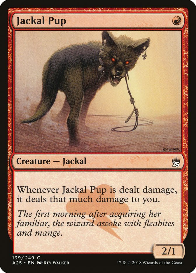 Jackal Pup - (Foil): Masters 25