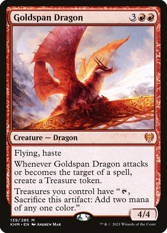 Goldspan Dragon: Kaldheim