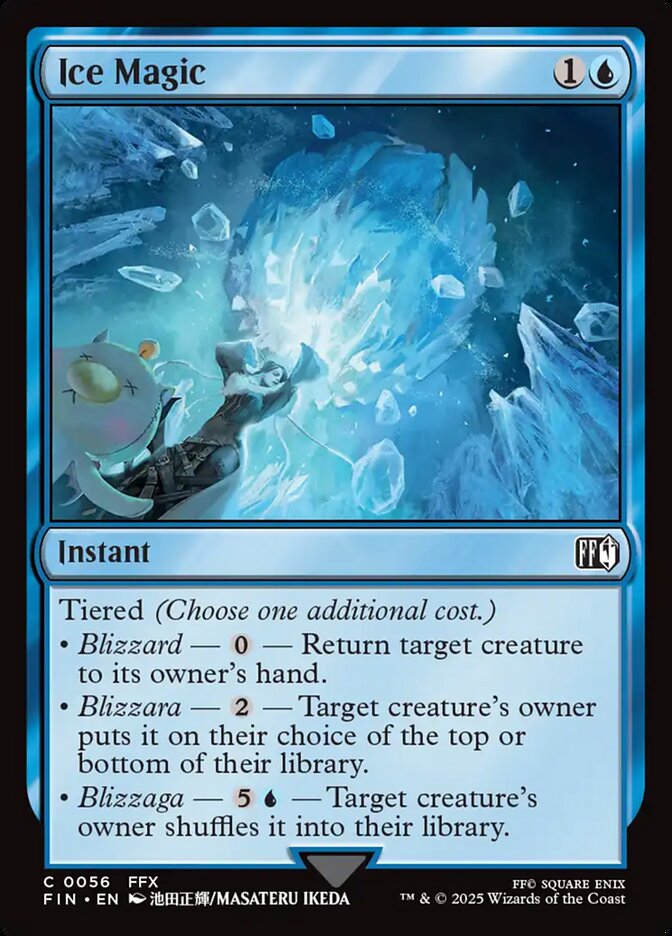 Ice Magic - (Foil): Final Fantasy