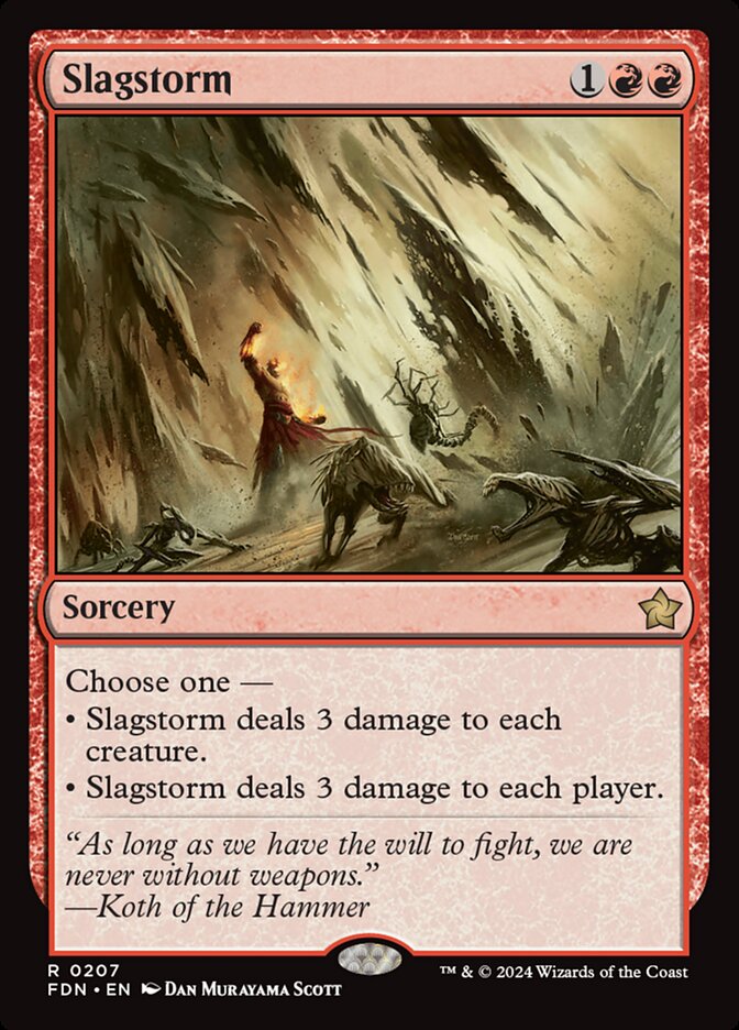 Slagstorm - (Foil): Foundations