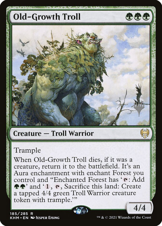 Old-Growth Troll (Promo Pack) (Kaldheim) - (Foil): Kaldheim Promos