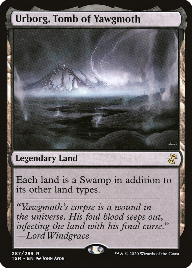 Urborg, Tomb of Yawgmoth - (Foil): Time Spiral Remastered