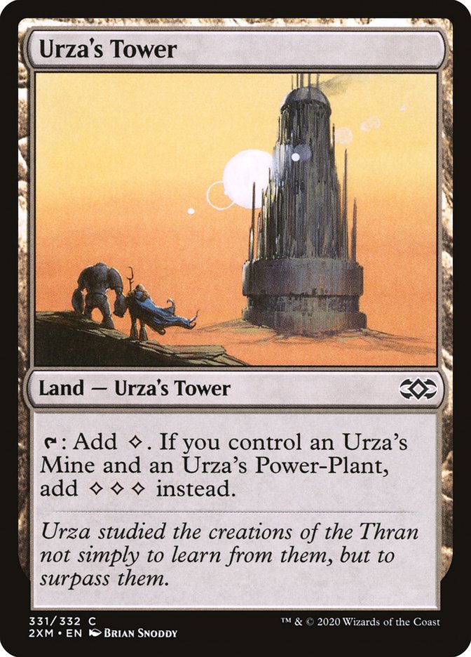 Urza's Tower - (Foil): Double Masters