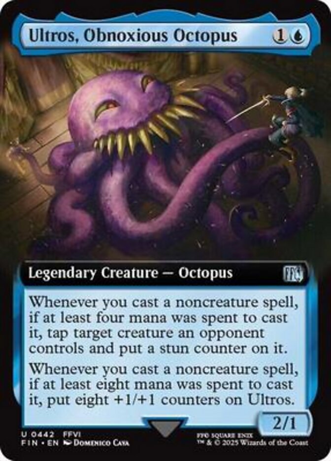Ultros, Obnoxious Octopus (Extended Art) - (Foil): Final Fantasy