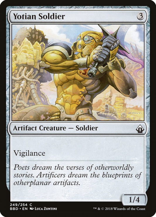 Yotian Soldier - (Foil): Battlebond