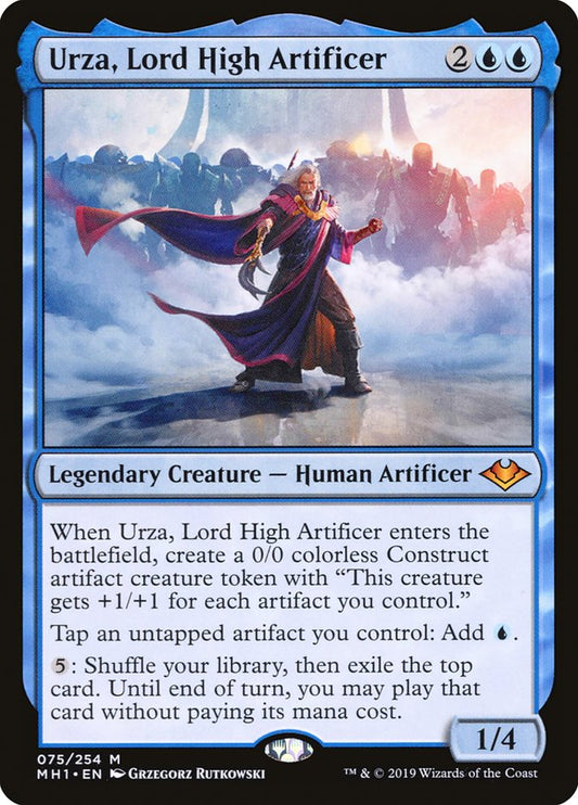 Urza, Lord High Artificer: Modern Horizons